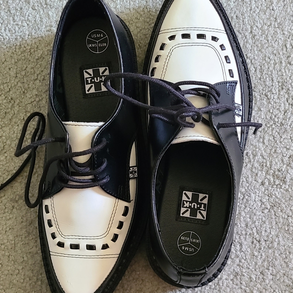 T.U.K. two tone creepers